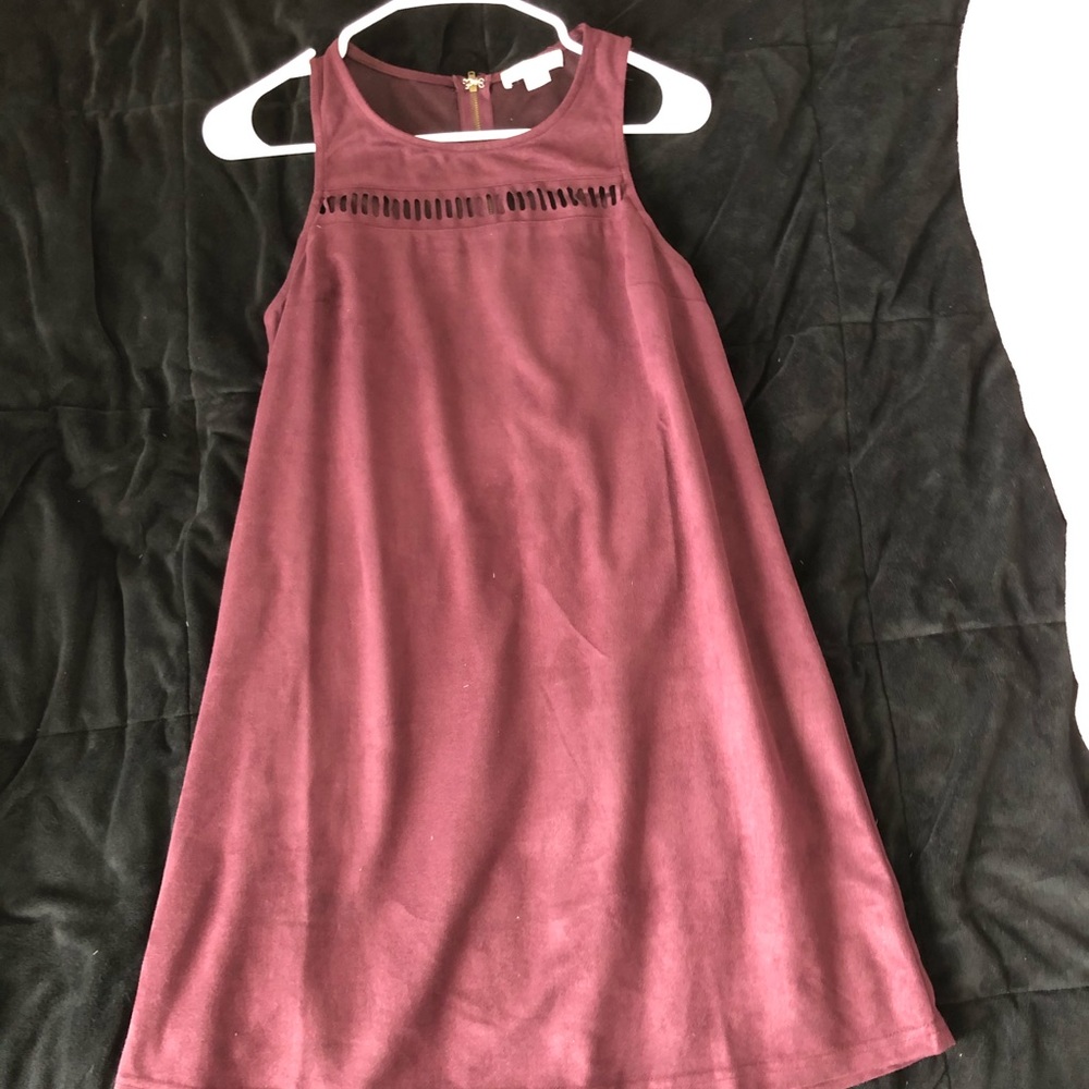 Love Riche Maroon Dress